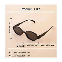 Babyhug Solid Coloured Sunglasses - Black