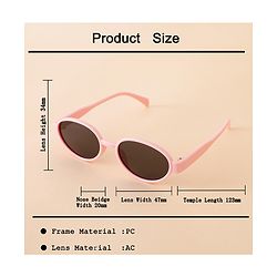 Babyhug Solid Coloured Sunglasses - Black