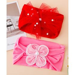 Babyhug Headbands Free Size - Red&Pink