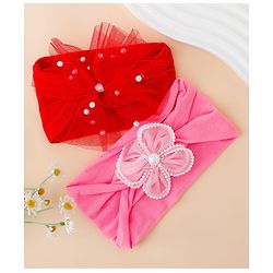 Babyhug Headbands Free Size - Red&Pink