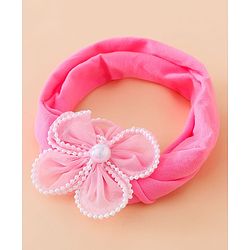 Babyhug Headbands Free Size - Red&Pink