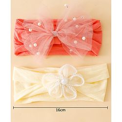 Babyhug Headbands Free Size - Red&Pink