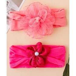 Babyhug Headbands  Free Size - Pink&Peach
