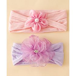 Babyhug Headbands  Free Size - Pink&Peach