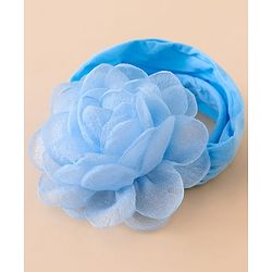 Floral Bow Stretch Baby & Kids Headband - Pink & White