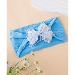 Babyhug Bow Headbands - Blue