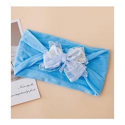 Babyhug Bow Headbands - Blue