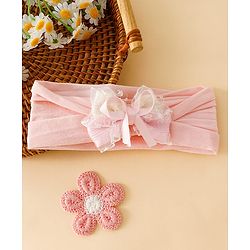 Babyhug Bow Headbands - Blue