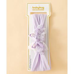 Babyhug Bow Headbands - Blue