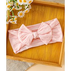 Babyhug Set Of 3 Bow Applique Detailed Headbands - Pink,Red ,Purple