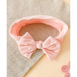 Babyhug Set Of 3 Bow Applique Detailed Headbands - Pink,Red ,Purple