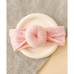 Babyhug Headbands With Bow Applique Pack of 3 - Pink,White,Purple