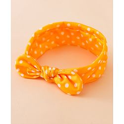 Babyhug Free Size Baby Headbands with Polka Dots, Floral Print And Stripes Pack of 3 - Multicolor