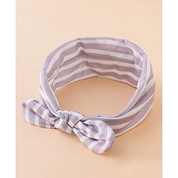 Babyhug Free Size Baby Headbands with Polka Dots, Floral Print And Stripes Pack of 3 - Multicolor