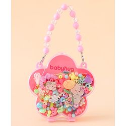 Babyhug Free Size DIY Bead Jewellery Making Set - Multicolor