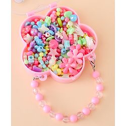 Babyhug Free Size DIY Bead Jewellery Making Set - Multicolor