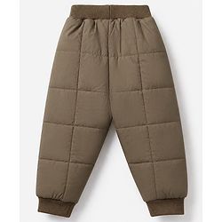 Babyhug Woven Jacket and Pant with Full Sleeves and Camouflage Print in Brown for 0-1 Month