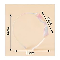 Babyhug Hair Band With Bow Applique - Pink