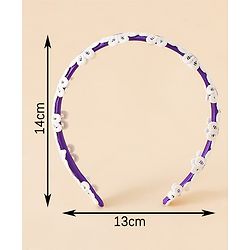 Babyhug Hair Band Purple Free Size Girl