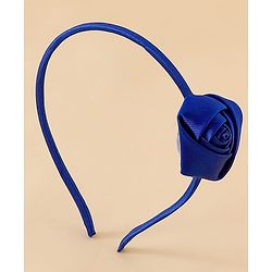 Babyhug Free Size Rose Hair Bands - Blue