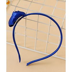 Babyhug Free Size Rose Hair Bands - Blue