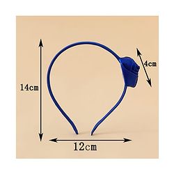 Babyhug Free Size Rose Hair Bands - Blue