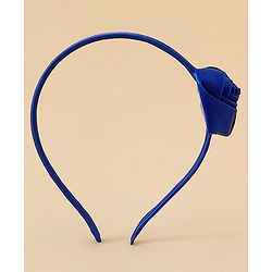 Babyhug Free Size Rose Hair Bands - Blue