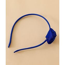 Babyhug Free Size Rose Hair Bands - Blue