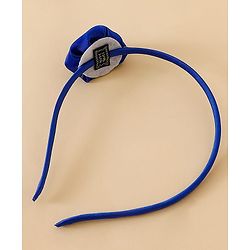 Babyhug Free Size Rose Hair Bands - Blue