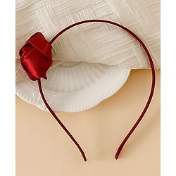 Babyhug Free Size Rose Hair Bands - Blue