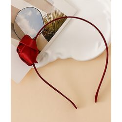 Babyhug Free Size Rose Hair Bands - Blue