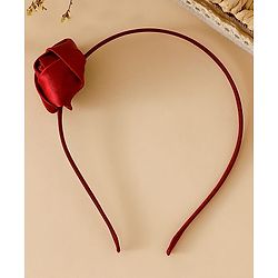 Babyhug Free Size Rose Hair Bands - Blue