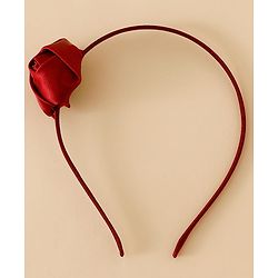 Babyhug Free Size Rose Hair Bands - Blue