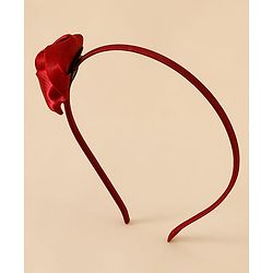 Babyhug Free Size Rose Hair Bands - Blue