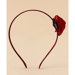 Babyhug Free Size Rose Hair Bands - Blue