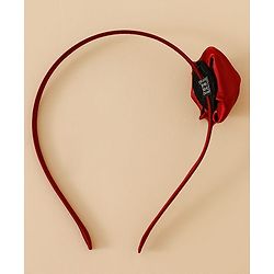 Babyhug Free Size Rose Hair Bands - Blue