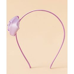 Babyhug Free Size Rose Hair Bands - Blue