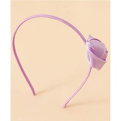 Babyhug Free Size Rose Hair Bands - Blue