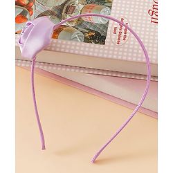 Babyhug Free Size Rose Hair Bands - Blue
