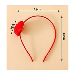 Babyhug Free Size Rose Hair Bands - Blue