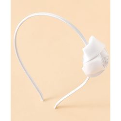 Babyhug Free Size Rose Hair Bands - Blue
