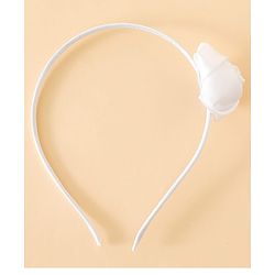 Babyhug Free Size Rose Hair Bands - Blue