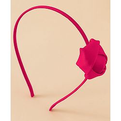 Babyhug Free Size Rose Hair Bands - Blue