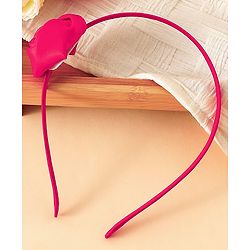 Babyhug Free Size Rose Hair Bands - Blue