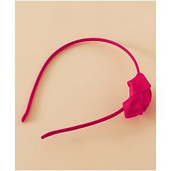 Babyhug Free Size Rose Hair Bands - Blue