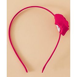 Babyhug Free Size Rose Hair Bands - Blue