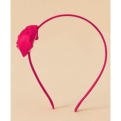 Babyhug Free Size Rose Hair Bands - Blue