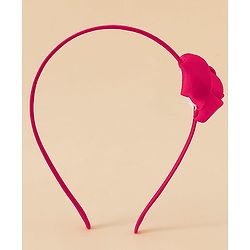 Babyhug Free Size Rose Hair Bands - Blue