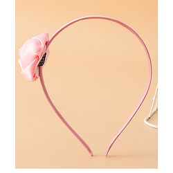 Babyhug Free Size Rose Hair Bands - Blue