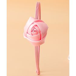 Babyhug Free Size Rose Hair Bands - Blue